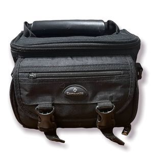 Samsonite Camera Bag Black Nylon Shoulder Strap